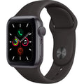 Apple Watch Series 4 (GPS 44MM) - Caja de aluminio gris espacial con correa deportiva negra (Renovado)