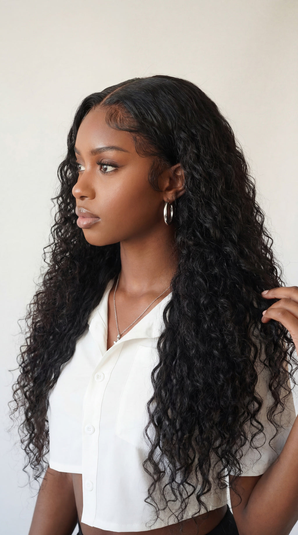 Cabello Virgen Rizado Italiano