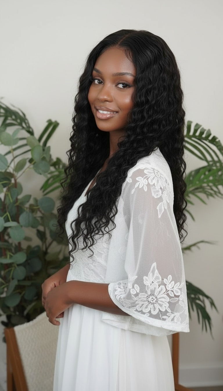 Paquete de ondas profundas con trama