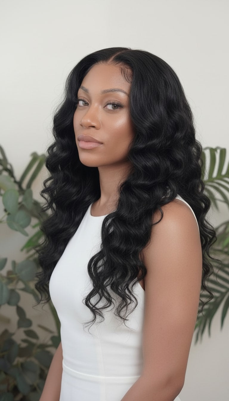 Paquete de cabello suelto con ondas Wefted