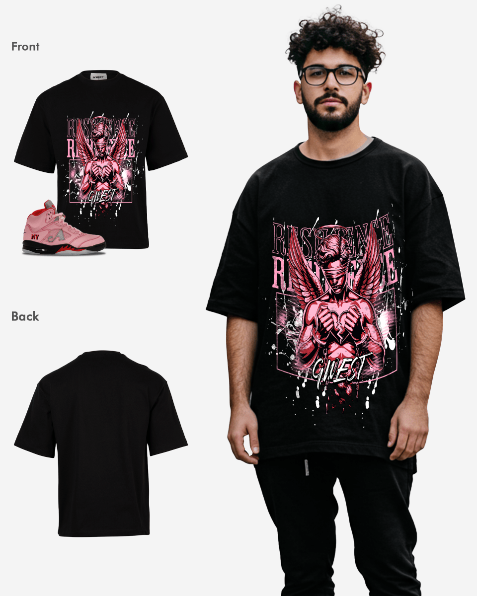 Camiseta extragrande Rageborn de G West para hombre