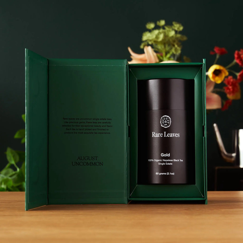 Todas las Hojas Exquisitas - Set de Regalo de Té de Lujo de Origen Único