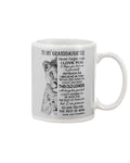 TO GRANDDAUGHTER MUG 04 - GIFT FROM GRANDMA - NGHL00