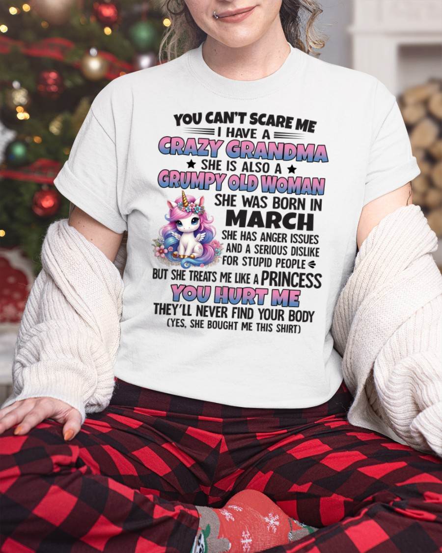MARCH - YOU CAN'T SCARE ME - GIFT FROM GRANDMA - NGHL03 (SKU09-106-03)