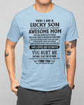 October - Yes! I'm A Lucky Son - Perfect gift for your son (SKU-LKW-10)