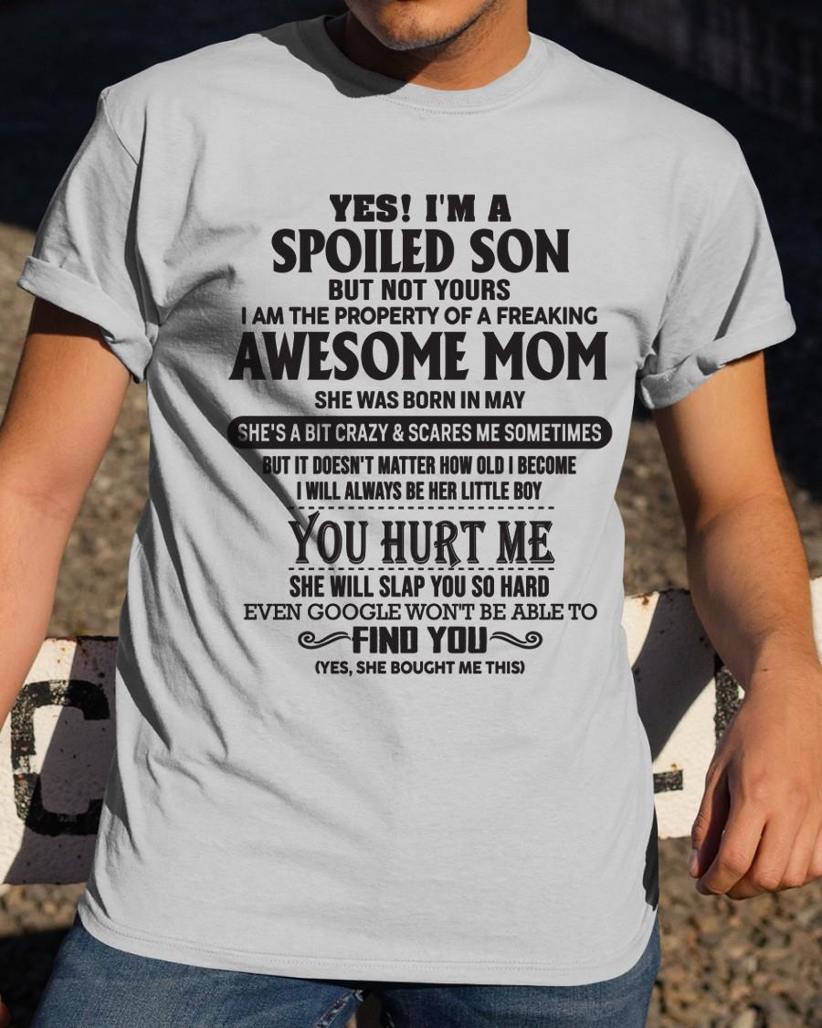 May - Gift for Son from a Legendary Mom ( SKU-MS01-05)