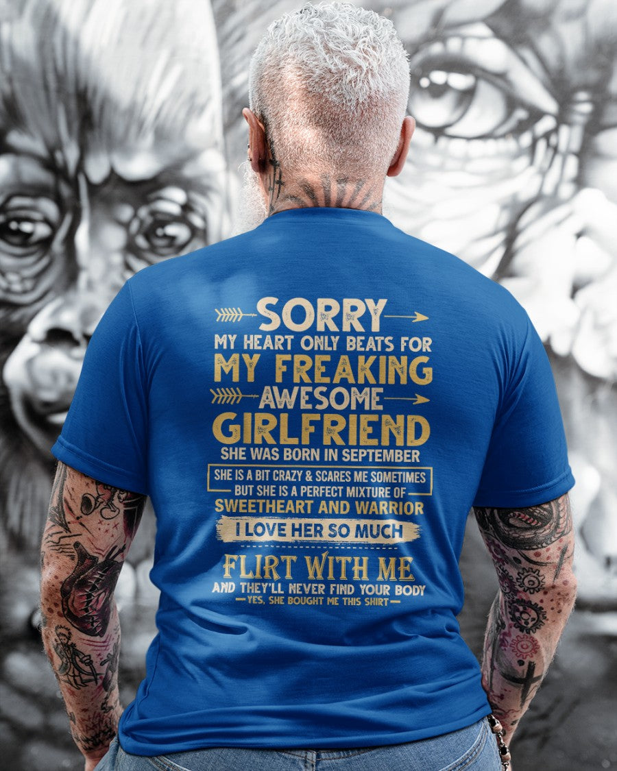 September - Awesome Girl - Perfect Gift For Your Boyfriend, Husband (SKU05-103-09)