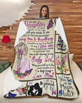 Special Gift For Your Daughter Blanket - From Mom