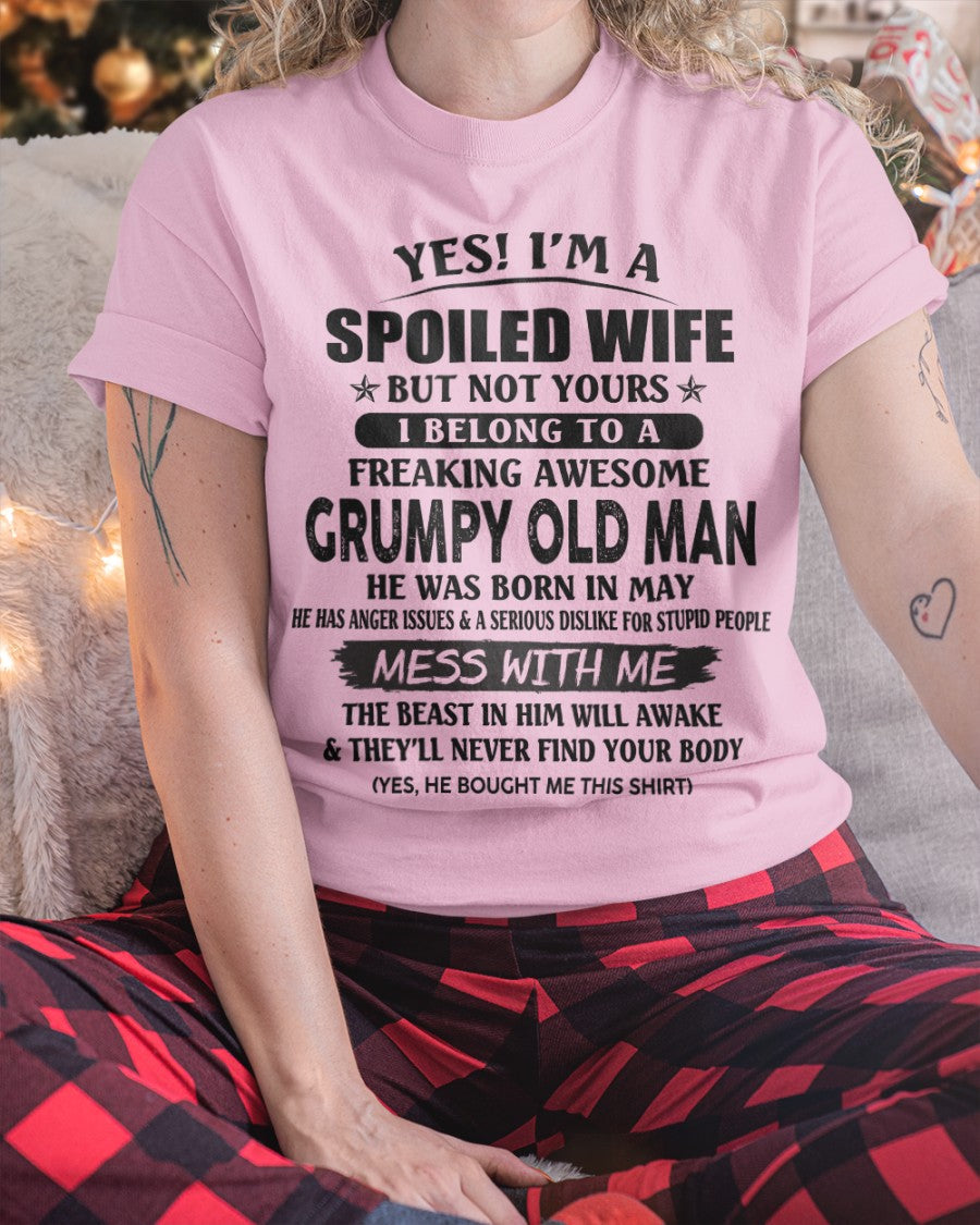 Grumpy Old Man May – Perfect gift for your wife – NGHL05 (SKU08-63-05)