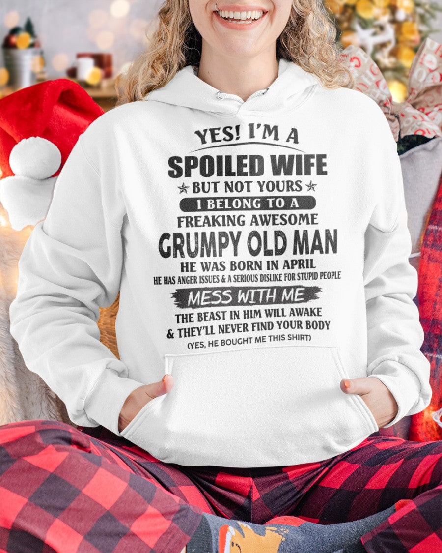 Grumpy Old Man April – Perfect gift for your wife – NGHL04 (SKU08-63-04)