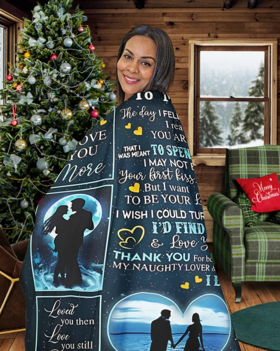 MANTA PARA ESPOSA DE PARTE DE ESPOSO – REGALO DE COMODIDAD Y CALIDEZ Manta de forro polar Sherpa (SKU-CHAU-B11)