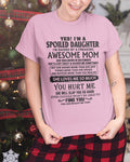 December - Spoiled Daughter - Perfect gift for your daughter (SKU-MD01-12)