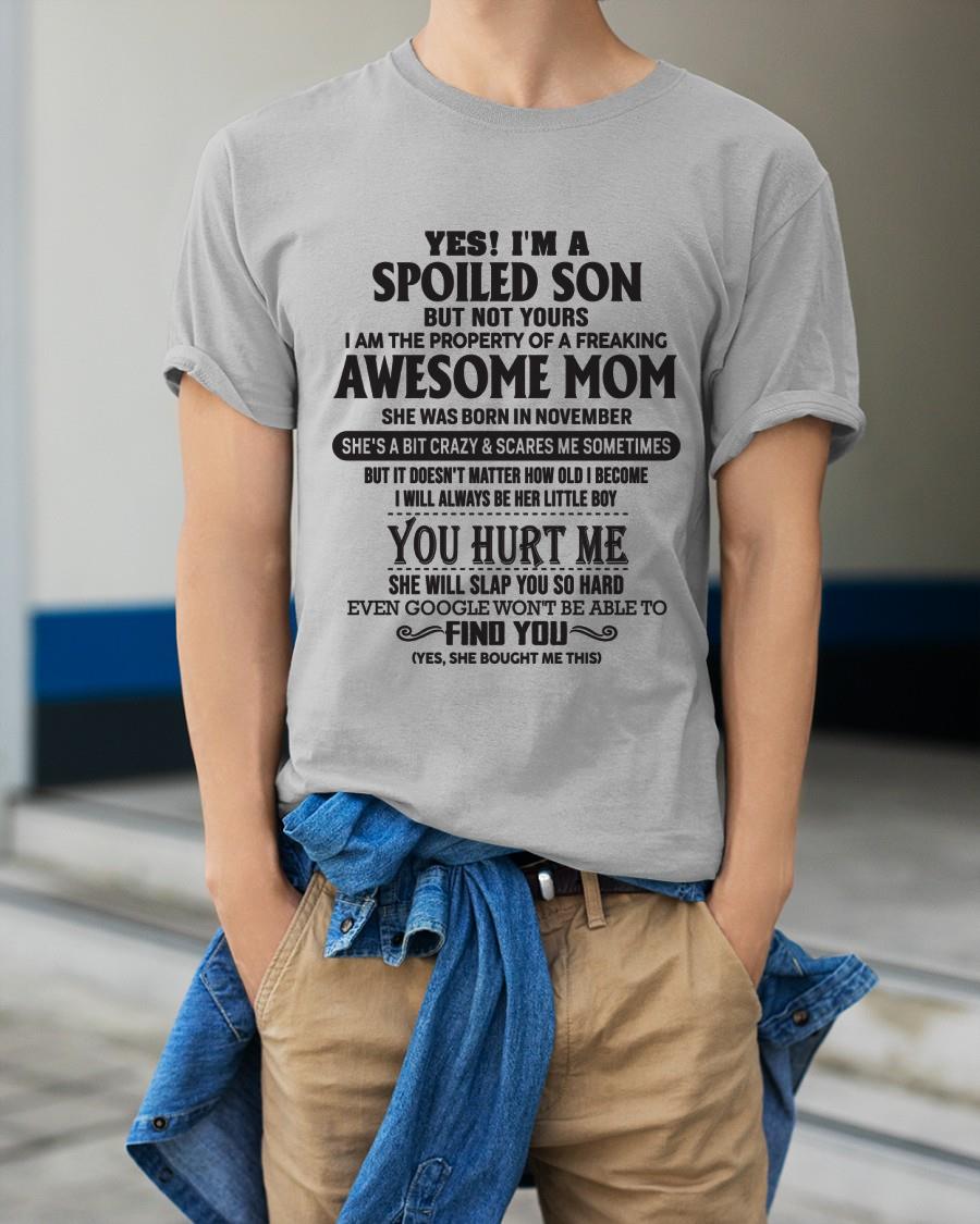 November - Gift for Son from a Legendary Mom ( SKU-MS01-11)