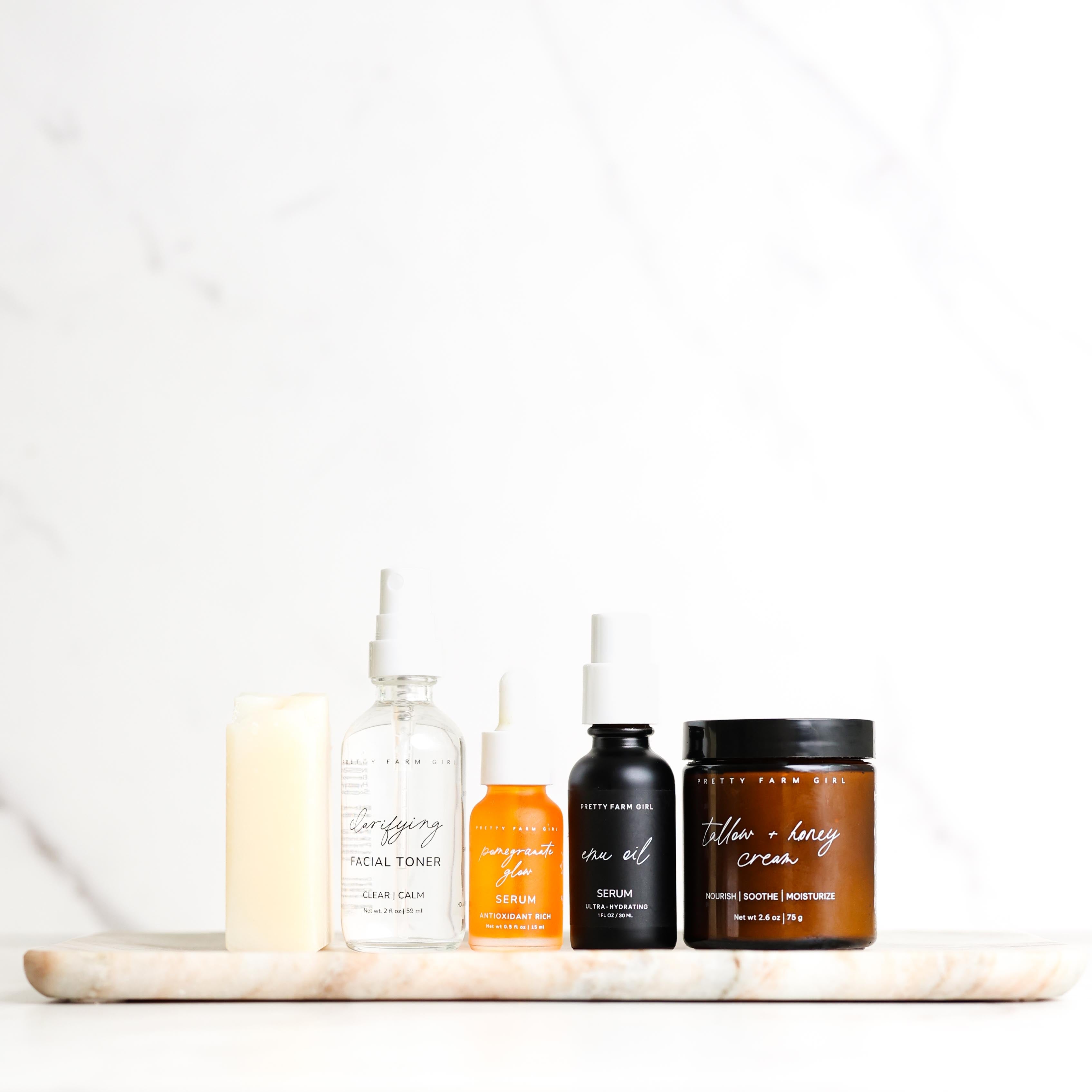 Kit Esencial de Rutina de Cuidado de la Piel Sin Perfume para Piel Sensible