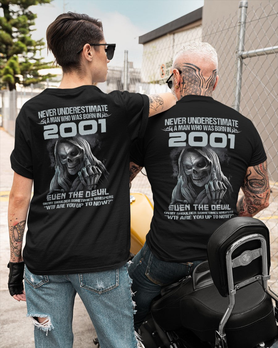 NEVER UNDERESTIMATE US2001 male (SKU07-58-2001)